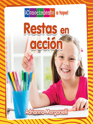cover image of Restas en acción (Subtraction in Action)